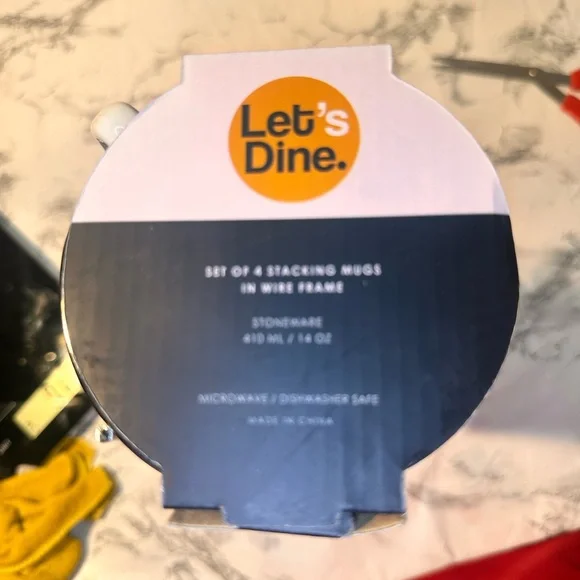 Stackable Cat Face Mugs Set - Picture 5 of 5